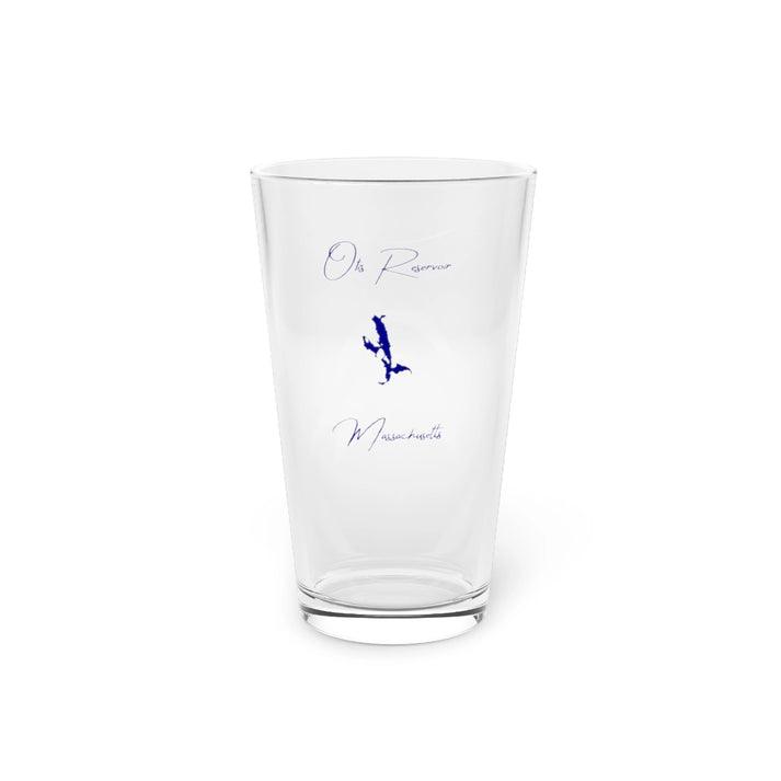 Massachusetts  Otis  Reservoir  16oz  Pint  Glass  front  position  view  from  front  16oz.webp