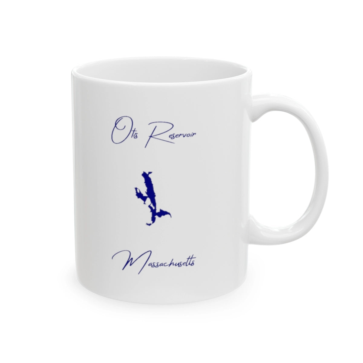 Massachusetts  Otis  Reservoir  Ceramic  Mug  other  position  view  from  right  11oz.webp