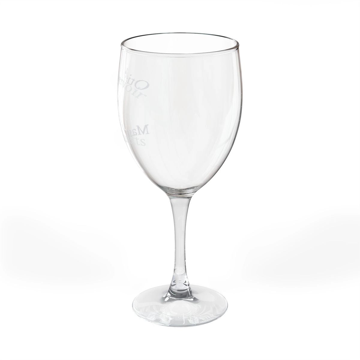 Massachusetts  Otis  Reservoir  Engraved  Wine  Glass  other  position  view  from  left  10.5oz.webp