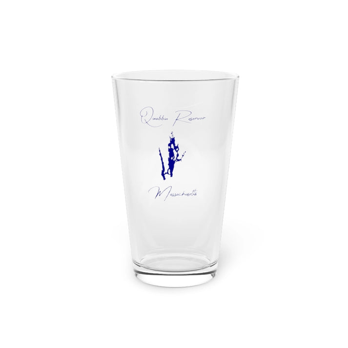 Massachusetts  Quabbin  Reservoir  16oz  Pint  Glass  front  position  view  from  front  16oz.webp