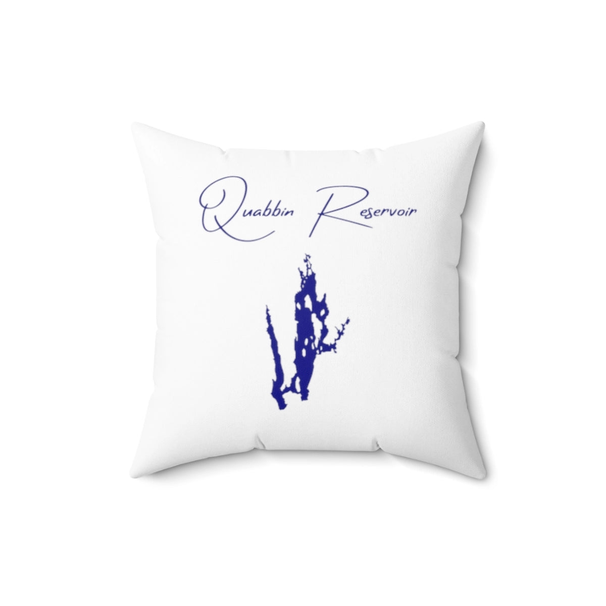 Massachusetts  Quabbin  Reservoir  Pillow  front  position  view  from  back  16  x  16.webp