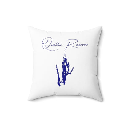 Massachusetts  Quabbin  Reservoir  Pillow  front  position  view  from  back  16  x  16.webp