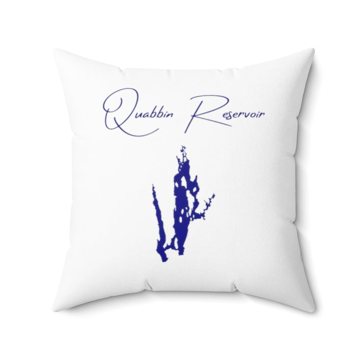 Massachusetts  Quabbin  Reservoir  Pillow  front  position  view  from  back  20  x  20.webp