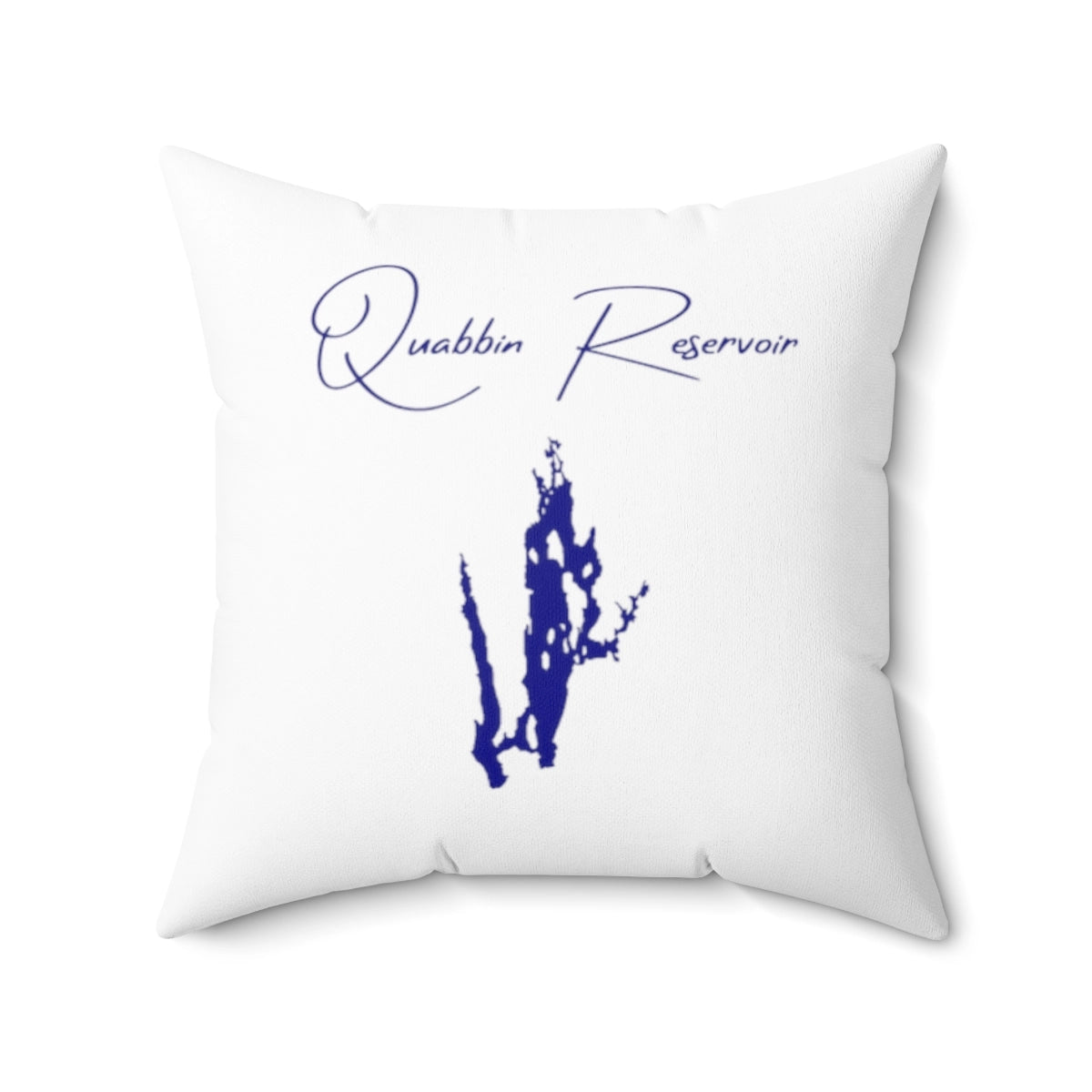 Massachusetts  Quabbin  Reservoir  Pillow  front  position  view  from  front  20  x  20.webp