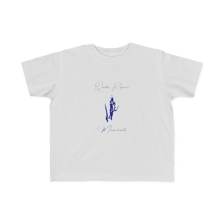 Massachusetts  Quabbin  Reservoir  Toddler  T-shirt  front  position  view  from  front  silver.webp