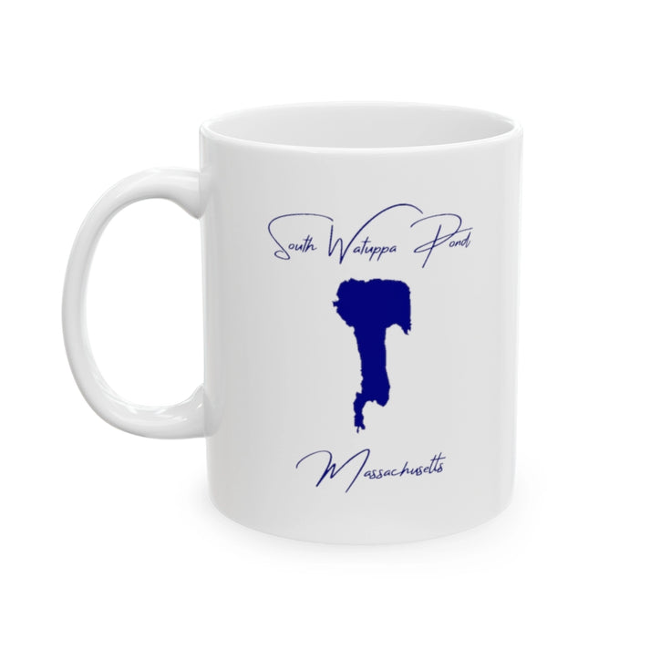 Massachusetts  South  Watuppa  Pond  Ceramic  Mug  other  position  view  from  left  11oz.webp