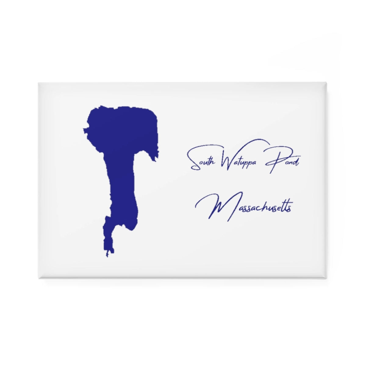 Massachusetts  South  Watuppa  Pond  Magnet  front  position  view  from  front  2  x  3.webp