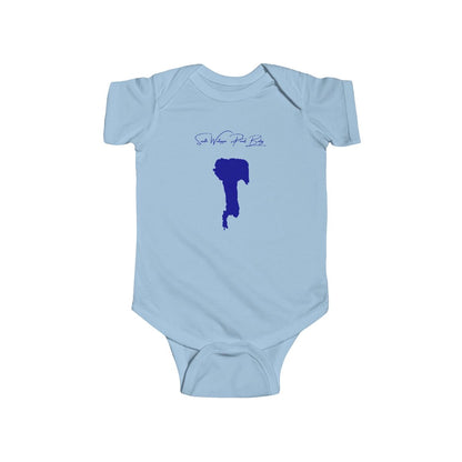 Massachusetts  South  Watuppa  Pond  Onesie  front  position  view  from  front  light  blue.webp