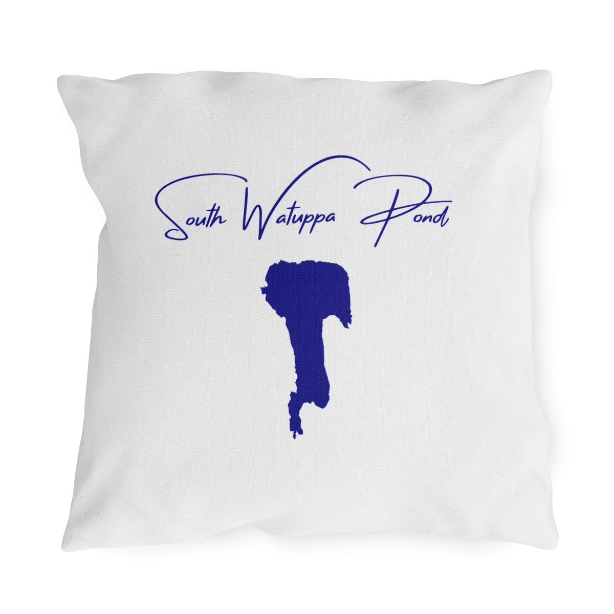 Massachusetts  South  Watuppa  Pond  Outdoor  Pillow  front  position  view  from  front  18  x  18.webp