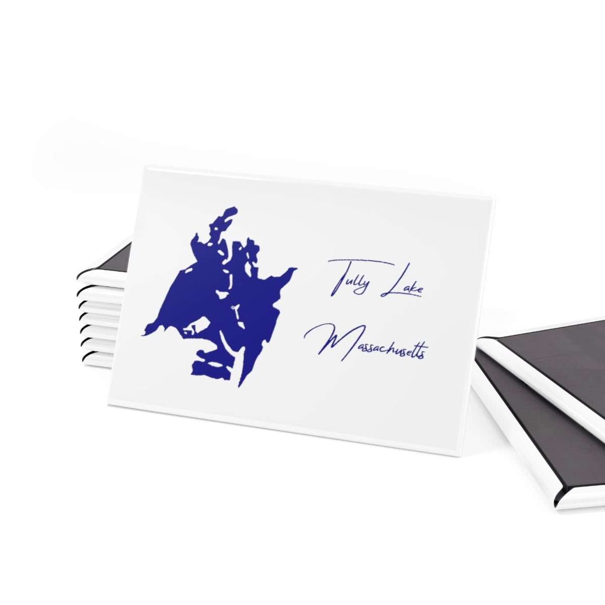 Massachusetts  Tully  Lake  Magnet  front  position  view  from  set  2  x  3.webp