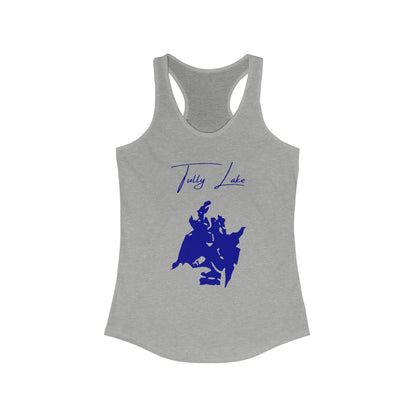 Massachusetts  Tully  Lake  Racerback-Tank  front  position  view  from  front  heather  grey.webp