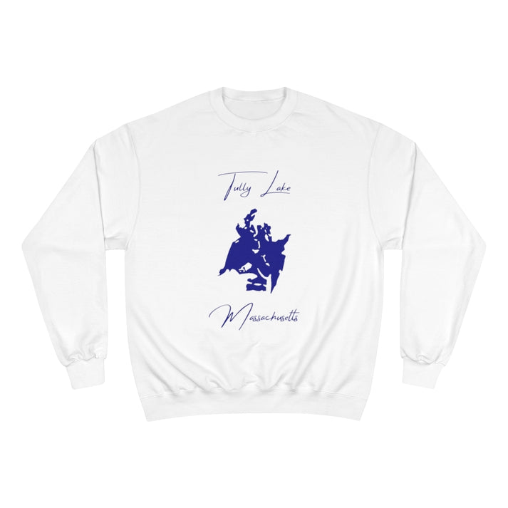 Massachusetts  Tully  Lake  Sweatshirt  front  position  view  from  front  white.webp