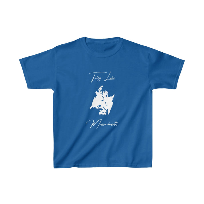Massachusetts  Tully  Lake  Youth  T-shirt  front  position  view  from  front  royal.webp