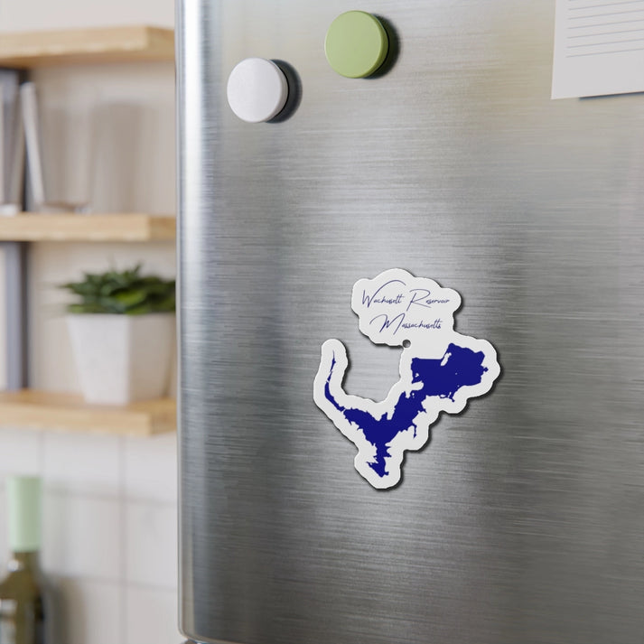 Massachusetts  Wachusett  Reservoir  Die  Cut  Magnet  front  position  view  from  context-2  4  x  4.webp