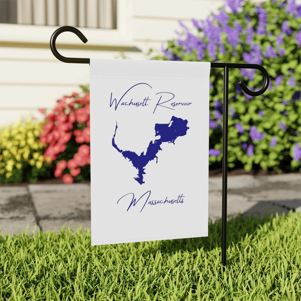 Massachusetts  Wachusett  Reservoir  Garden  Banner  other  position  view  from  context-2  12''  x  18''.webp