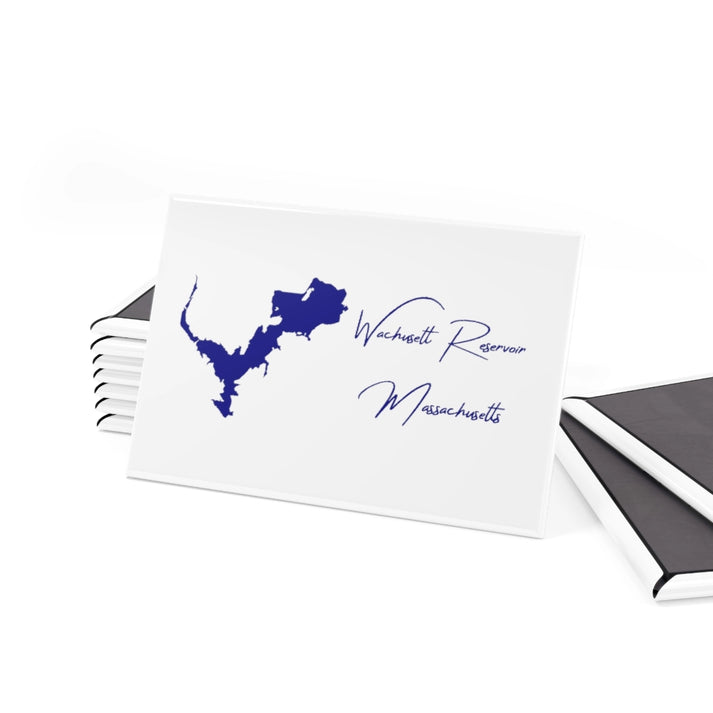 Massachusetts  Wachusett  Reservoir  Magnet  front  position  view  from  set  2  x  3.webp