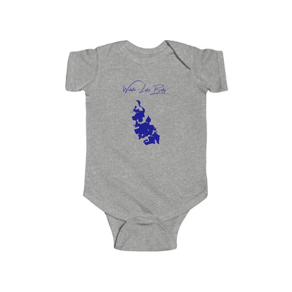 Massachusetts  Webster  Lake  Onesie  front  position  view  from  front  heather.webp