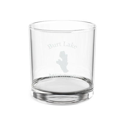 Michigan  Burt  Lake  Engraved  Whiskey  Glass  other  position  view  from  front  10.5oz.webp