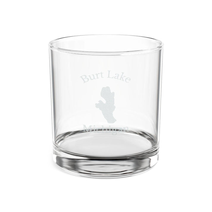 Michigan  Burt  Lake  Engraved  Whiskey  Glass  other  position  view  from  front  10.5oz.webp