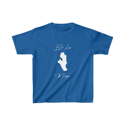 Michigan  Burt  Lake  Youth  T-shirt  front  position  view  from  front  royal.webp