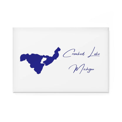 Michigan  Crooked  Lake  Magnet  front  position  view  from  front  2  x  3.webp