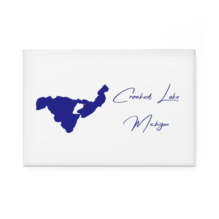 Michigan  Crooked  Lake  Magnet  front  position  view  from  front  2  x  3.webp