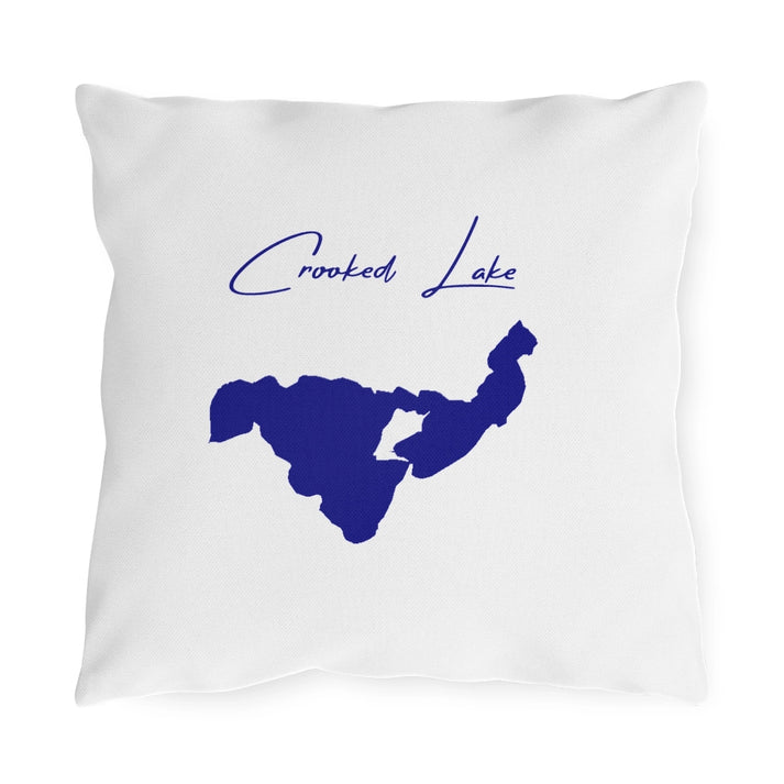 Michigan  Crooked  Lake  Outdoor  Pillow  front  position  view  from  front  16  x  16.webp