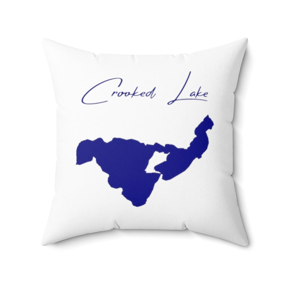 Michigan  Crooked  Lake  Pillow  front  position  view  from  back  20  x  20.webp