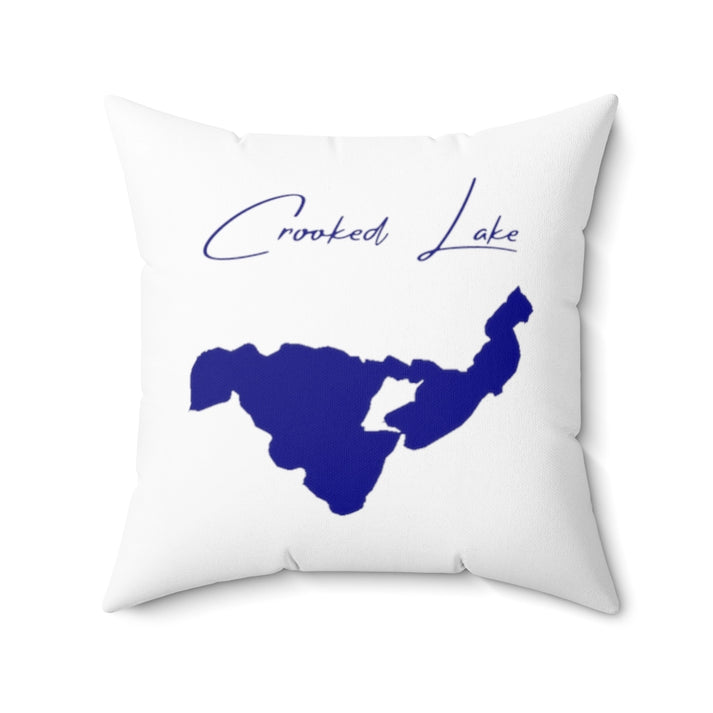 Michigan  Crooked  Lake  Pillow  front  position  view  from  back  20  x  20.webp