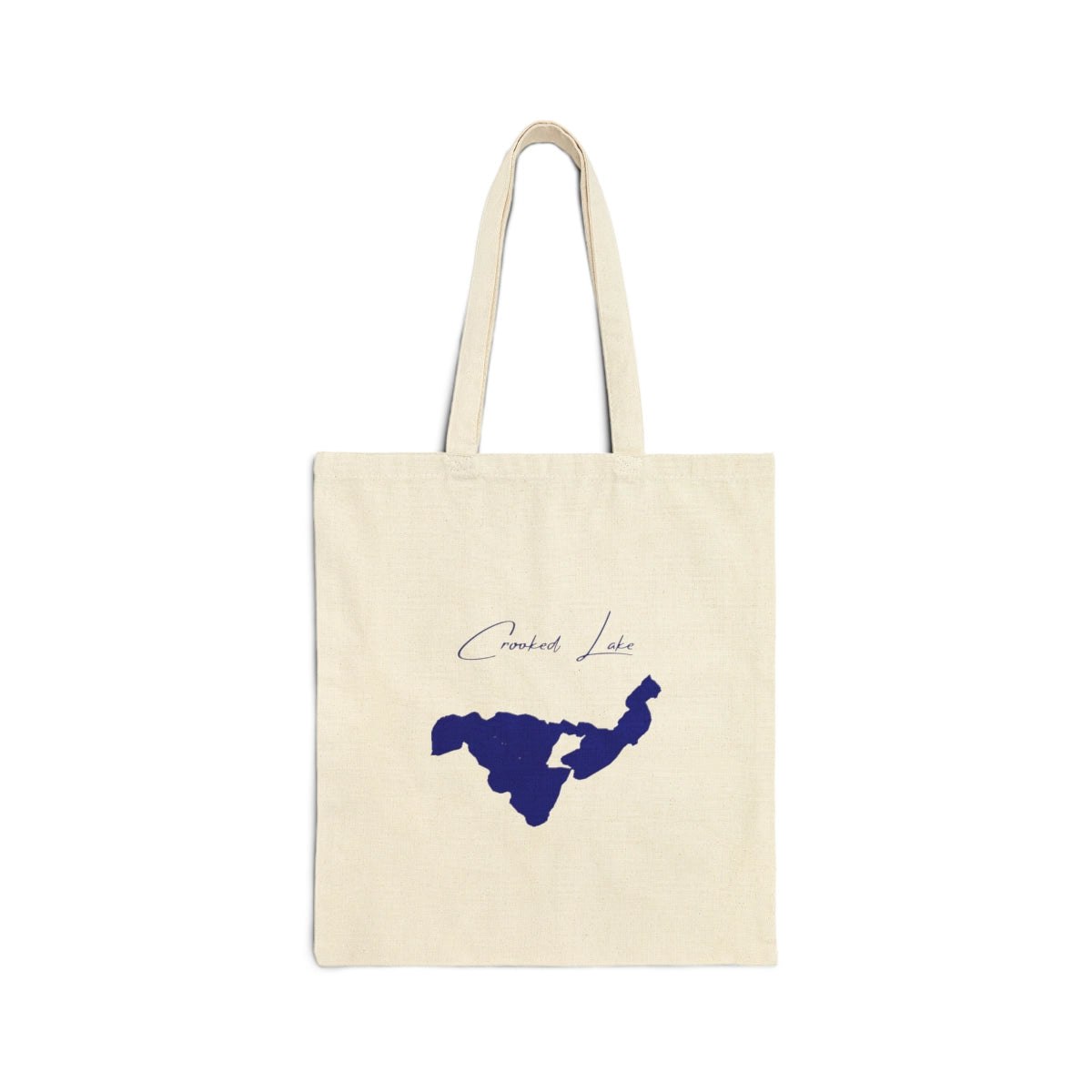 Michigan  Crooked  Lake  Tote  Bag  back  position  view  from  back  15  x  16.webp