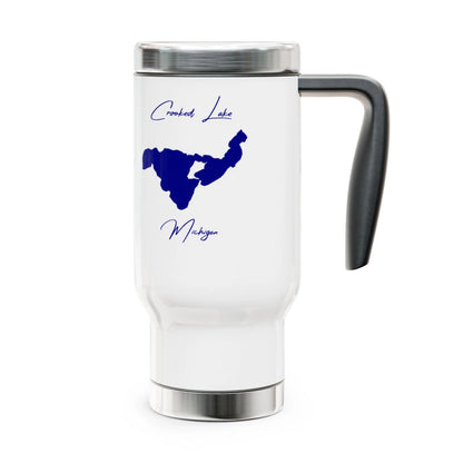Michigan  Crooked  Lake  Travel  Mug  other  position  view  from  right  14oz.webp
