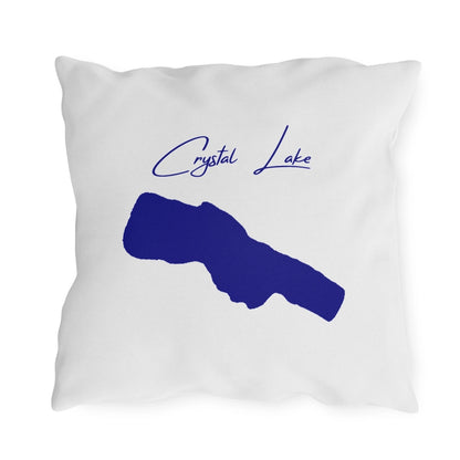 Michigan  Crystal  Lake  Outdoor  Pillow  back  position  view  from  back  18  x  18.webp