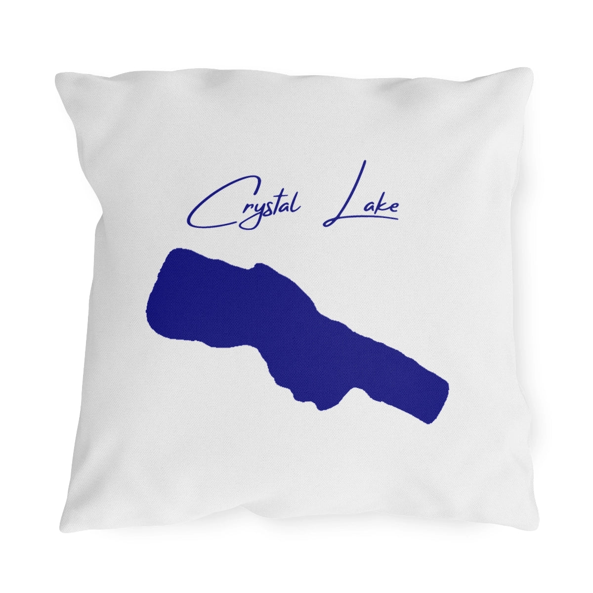 Michigan  Crystal  Lake  Outdoor  Pillow  front  position  view  from  front  18  x  18.webp