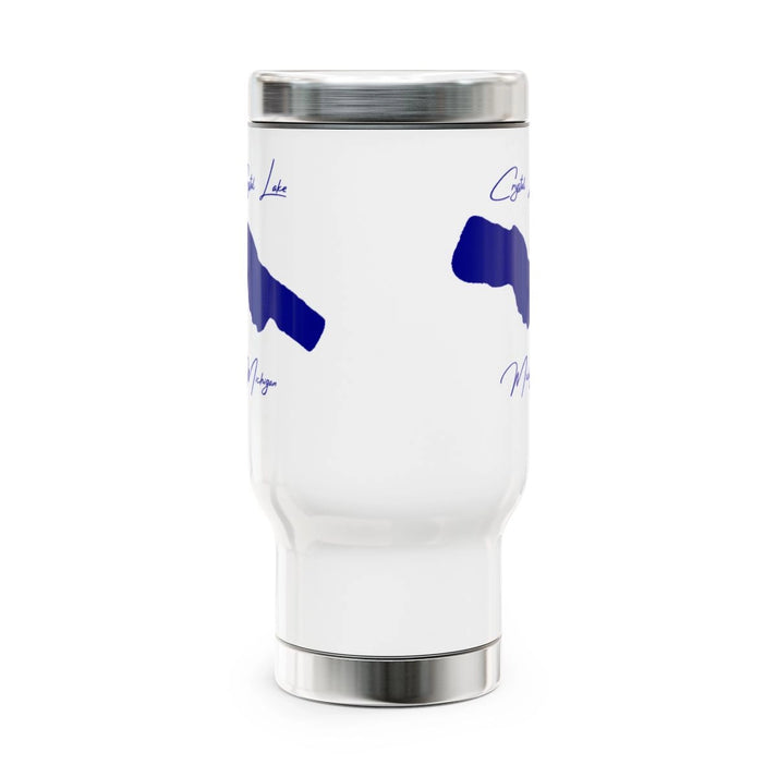 Michigan  Crystal  Lake  Travel  Mug  other  position  view  from  front  14oz.webp