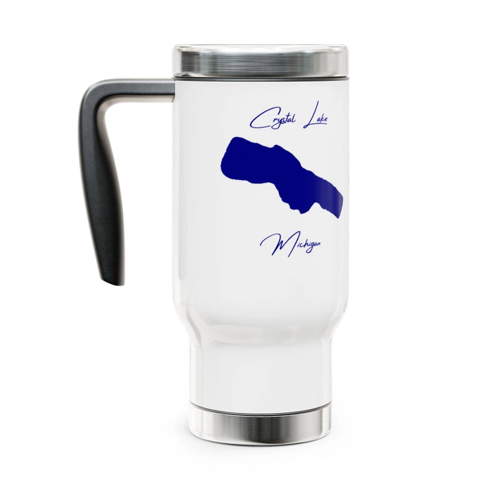 Michigan  Crystal  Lake  Travel  Mug  other  position  view  from  left  14oz.webp