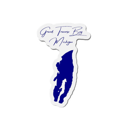 Michigan  Grand  Traverse  Bay  Die  Cut  Magnet  front  position  view  from  front  4  x  4.webp