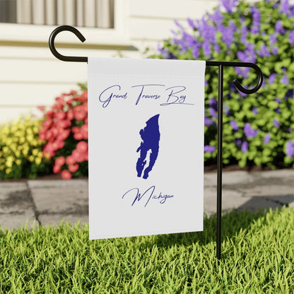 Michigan  Grand  Traverse  Bay  Garden  Banner  other  position  view  from  context-2  12''  x  18''.webp