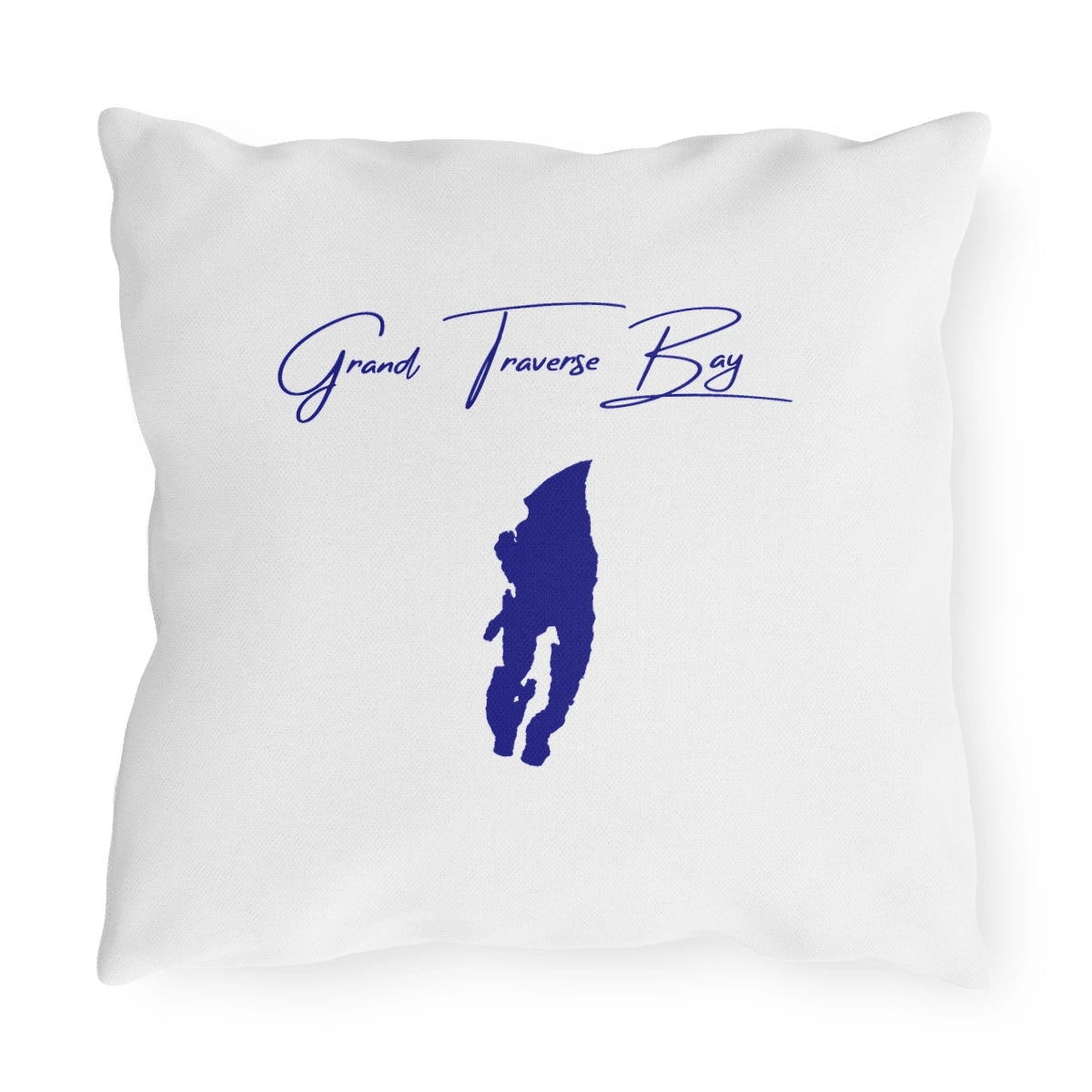 Michigan  Grand  Traverse  Bay  Outdoor  Pillow  back  position  view  from  back  16  x  16.webp