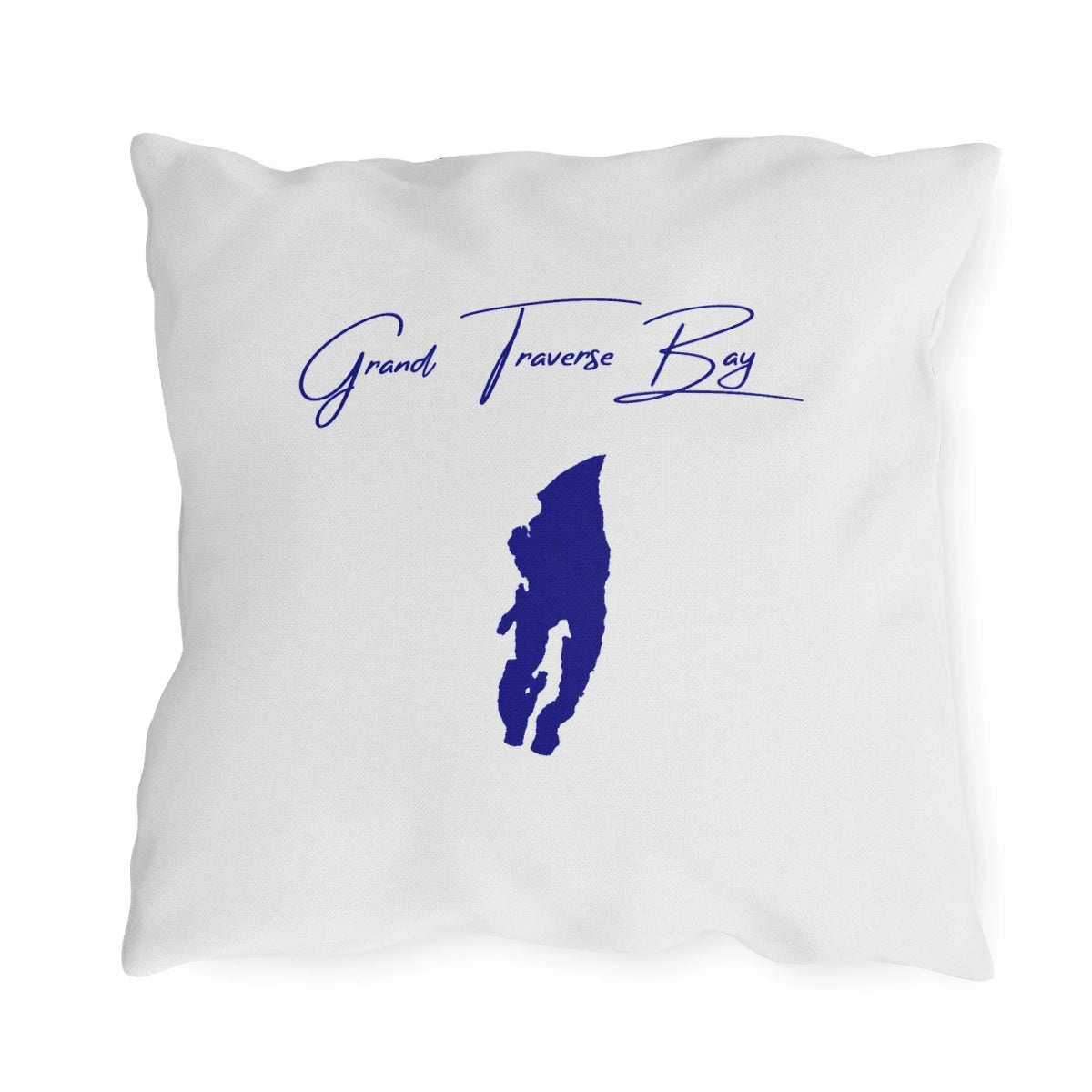Michigan  Grand  Traverse  Bay  Outdoor  Pillow  back  position  view  from  back  18  x  18.webp