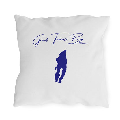 Michigan  Grand  Traverse  Bay  Outdoor  Pillow  back  position  view  from  back  18  x  18.webp