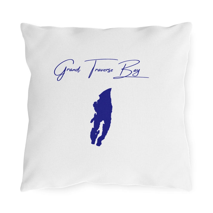 Michigan  Grand  Traverse  Bay  Outdoor  Pillow  front  position  view  from  front  16  x  16.webp