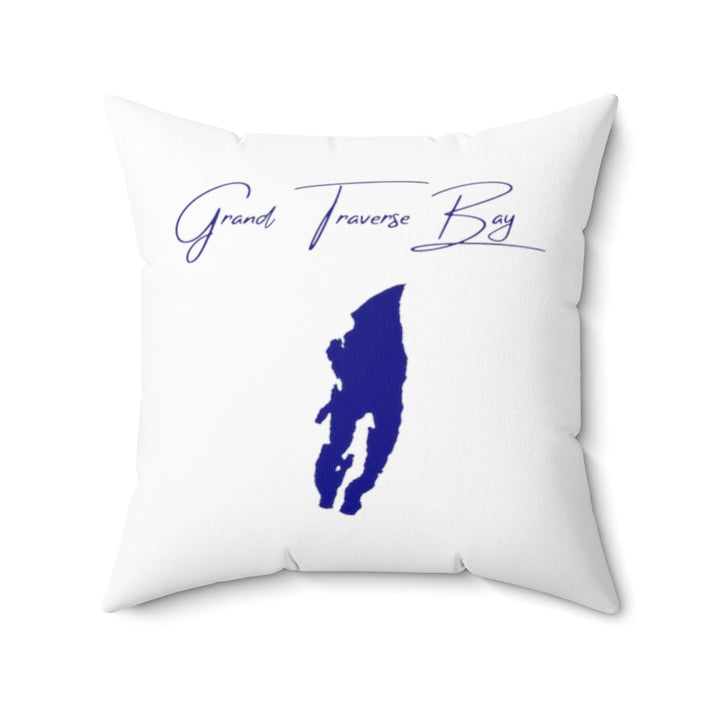 Michigan  Grand  Traverse  Bay  Pillow  front  position  view  from  back  20  x  20.webp