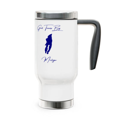 Michigan  Grand  Traverse  Bay  Travel  Mug  other  position  view  from  right  14oz.webp