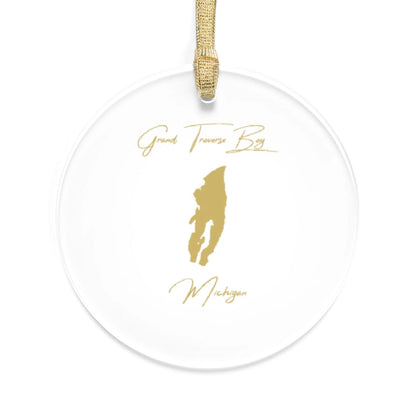 Michigan  Grand  Traverse  Bay  Tree  Ornament  other  position  view  from  front  round.webp