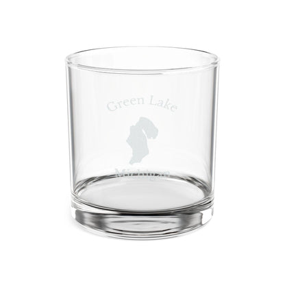 Michigan  Green  Lake  Engraved  Whiskey  Glass  other  position  view  from  front  10.5oz.webp