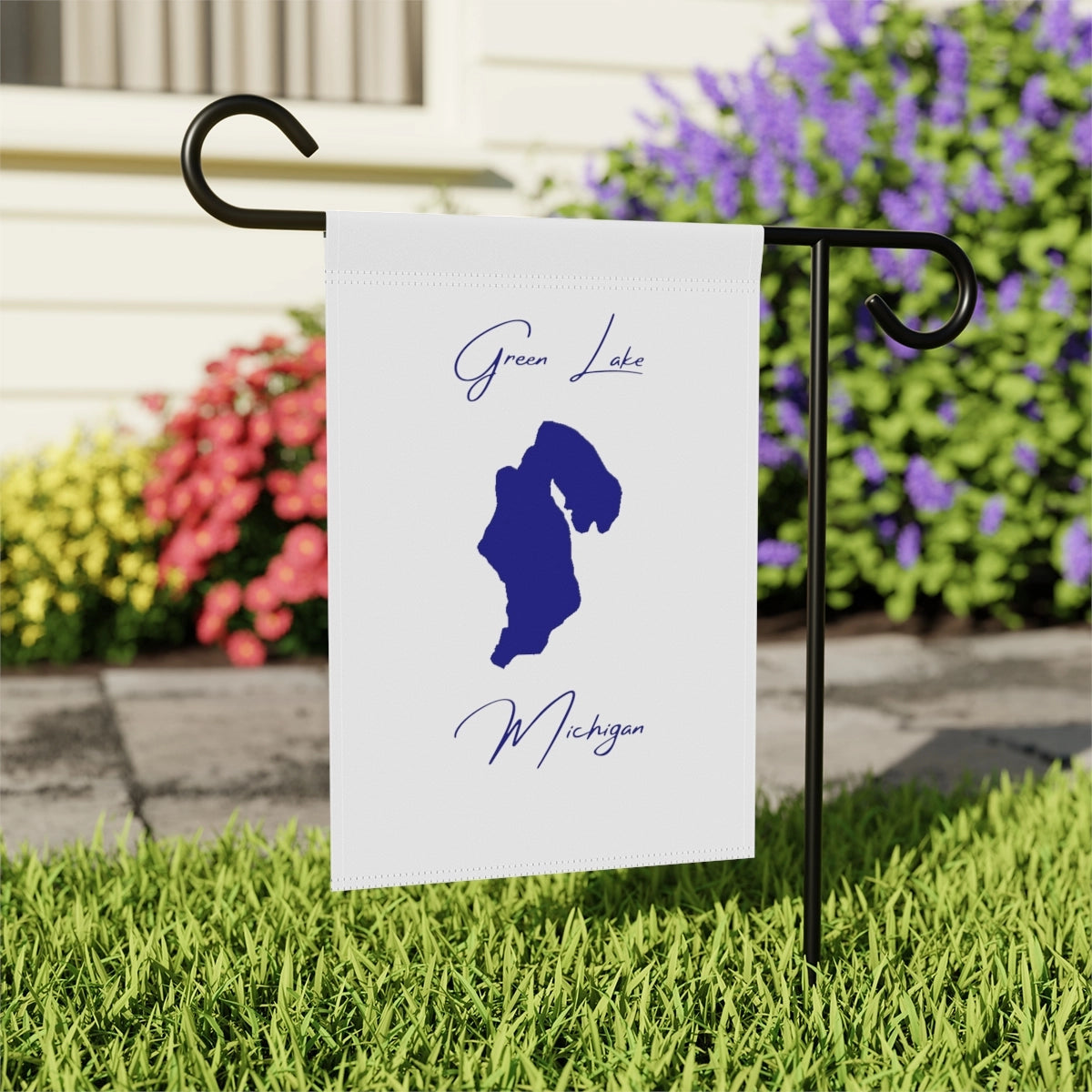 Michigan  Green  Lake  Garden  Banner  other  position  view  from  context-2  12''  x  18''.webp