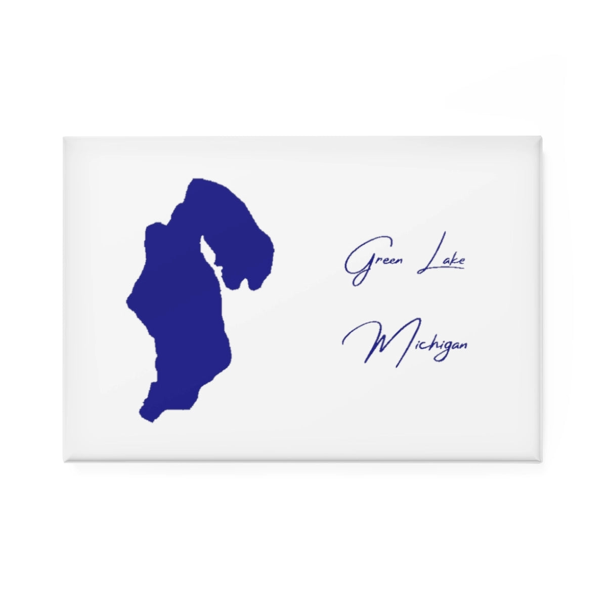 Michigan  Green  Lake  Magnet  front  position  view  from  front  2  x  3.webp