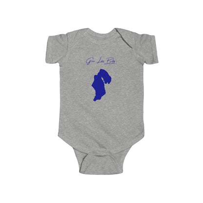 Michigan  Green  Lake  Onesie  front  position  view  from  front  heather.webp