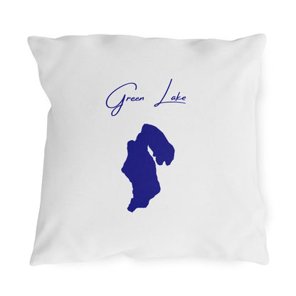 Michigan  Green  Lake  Outdoor  Pillow  front  position  view  from  front  18  x  18.webp