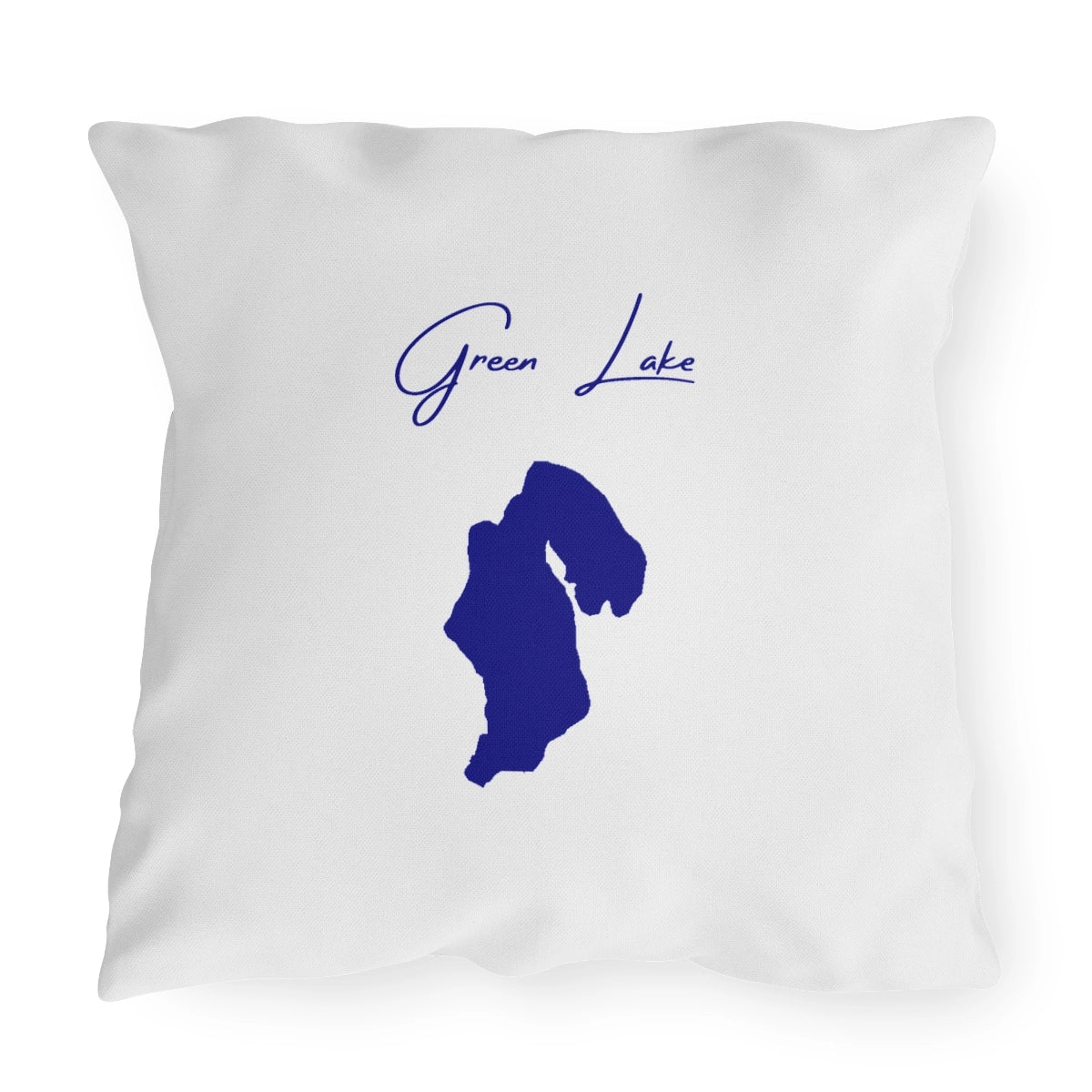 Michigan  Green  Lake  Outdoor  Pillow  front  position  view  from  front  20  x  20.webp